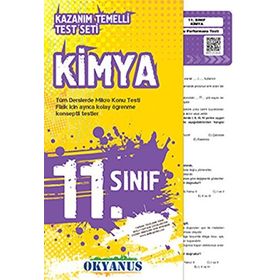 Okyanus Yayınları 11. Sınıf Kimya Çek Kopar Yaprak Test