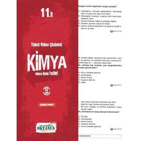 Okyanus Yayınları 11. Sınıf Kimya Çek Kopar Yaprak Test