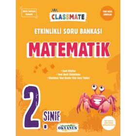 Okyanus Yayınları 2. Sınıf Classmate Matematik Etkinlikli Soru Bankası