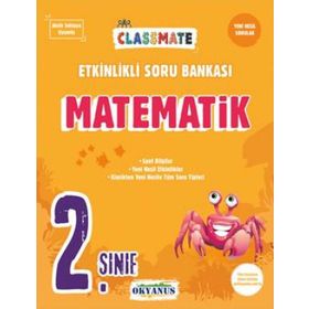 Okyanus Yayınları 2. Sınıf Classmate Matematik Etkinlikli Soru Bankası