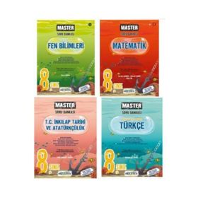 Okyanus Yayınları - 2020 8.Sınıf LGS Master Matematik Fen Türkçe İnkılap Soru Seti
