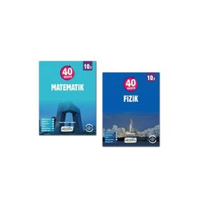 Okyanus Yayınları - 2022 10. Sınıf 40 Seans Set Matematik Fizik Konu Anlatımlı Soru Bankası