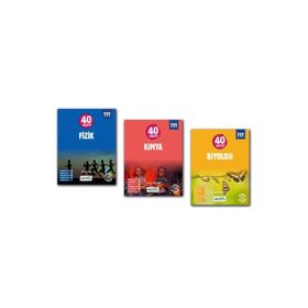 Okyanus Yayınları - 2022 TYT 40 Seans Fen Set Fizik Kimya Biyoloji 3 Kitap