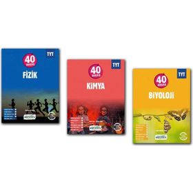 Okyanus Yayınları - 2022 TYT 40 Seans Fen Set Fizik Kimya Biyoloji 3 Kitap