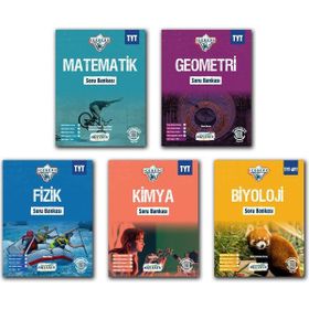 Okyanus Yayınları - 2022 TYT Iceberg Sayısal Soru Bankası Full Set 5 Kitap