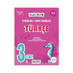 Okyanus Yayınları 3. Sınıf Classmate Türkçe Etkinlikli Soru Bankası