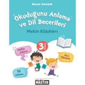 Okyanus Yayınları 3. Sınıf Junior Master Okuduğunu Anlama ve Dil Becerileri Metin Kaşifleri