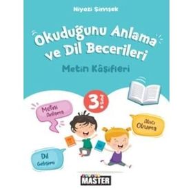 Okyanus Yayınları 3. Sınıf Junior Master Okuduğunu Anlama ve Dil Becerileri Metin Kaşifleri