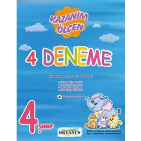 Okyanus Yayınları 3. Sınıf Kazanım Ölçen 4'lü Deneme