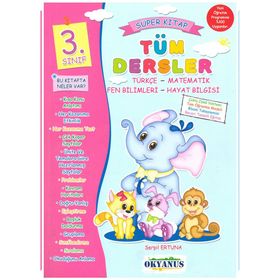 Okyanus Yayınları 3. Sınıf Tüm Dersler Süper Kitap