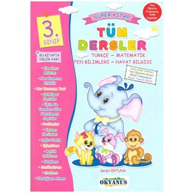 Okyanus Yayınları 3. Sınıf Tüm Dersler Süper Kitap