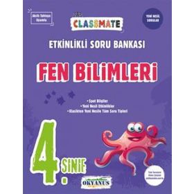 Okyanus Yayınları 4. Sınıf Classmate Fen Bilimleri Soru Bankası