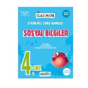 Okyanus Yayınları 4. Sınıf Classmate Sosyal Bilgiler Soru Bankası