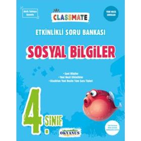 Okyanus Yayınları 4. Sınıf Classmate Sosyal Bilgiler Soru Bankası