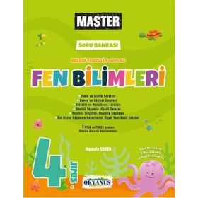 Okyanus Yayınları 4. Sınıf Master Fen Bilimleri Soru Bankası