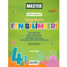 Okyanus Yayınları 4. Sınıf Master Fen Bilimleri Soru Bankası