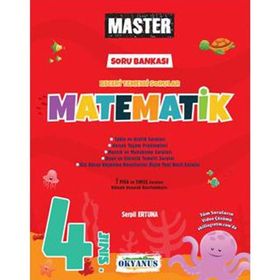 Okyanus Yayınları 4.Sınıf Master Matematik Soru Bankası