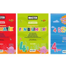 Okyanus Yayınları 4. Sınıf Master Matematik Ve Fen Bilgisi Soru Bankası