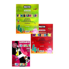 Okyanus Yayınları 4. Sınıf Master Matematik Ve Fen Bilgisi Soru Bankası