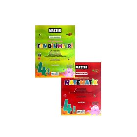 Okyanus Yayınları 4. Sınıf Master Matematik Ve Fen Bilgisi Soru Bankası