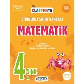 Okyanus Yayınları 4. Sınıf Matematik Classmate Etkinlikli Soru Bankası