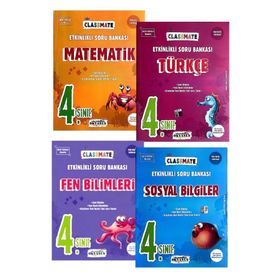 Okyanus Yayınları 4. Sınıf Matematik Classmate Etkinlikli Soru Bankası
