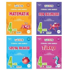 Okyanus Yayınları 4. Sınıf Matematik Classmate Etkinlikli Soru Bankası
