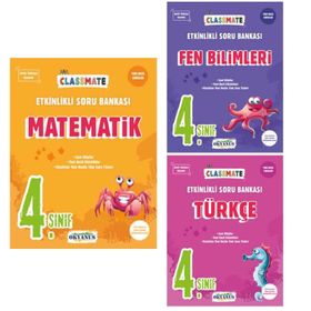 Okyanus Yayınları 4. Sınıf Matematik Classmate Etkinlikli Soru Bankası