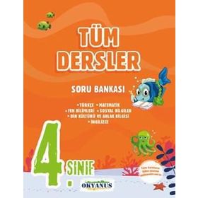 Okyanus Yayınları 4. Sınıf Tüm Dersler Soru Bankası