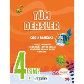 Okyanus Yayınları 4. Sınıf Tüm Dersler Soru Bankası