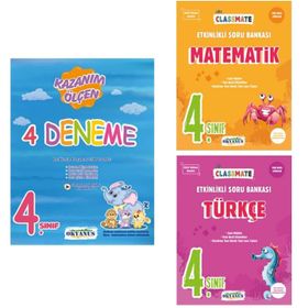 Okyanus Yayınları 4. Sınıf Türkçe Classmate Etkinlikli Soru Bankası