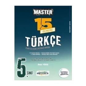Okyanus Yayınları 5. Sınıf Master Türkçe 15 Deneme