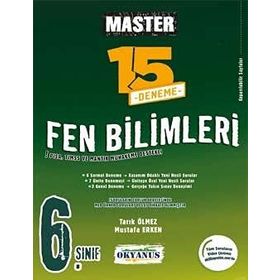 Okyanus Yayınları 6. Sınıf 2022 Master 15 Fen Bilimleri Denemesi