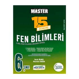 Okyanus Yayınları - 6. Sınıf Master 15 Fen Bilimleri Denemesi