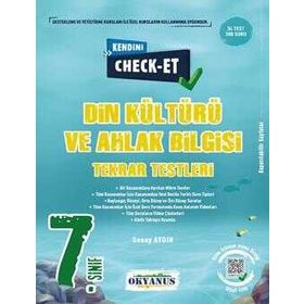Okyanus Yayınları 7. Sınıf Kendini Check - Et Din Kültürü ve Ahlak Bilgisi Tekrar Testleri