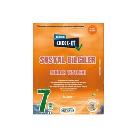 Okyanus Yayınları 7. Sınıf Kendini Check - Et Sosyal Bilgiler Tekrar Testleri