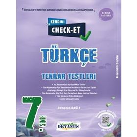 Okyanus Yayınları 7. Sınıf Kendini Check - Et Türkçe Tekrar Testleri