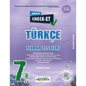Okyanus Yayınları 7. Sınıf Kendini Check - Et Türkçe Tekrar Testleri