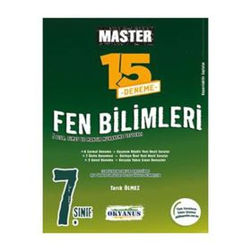 Okyanus Yayınları 7 Sınıf Master Fen Bilimleri 15 Deneme