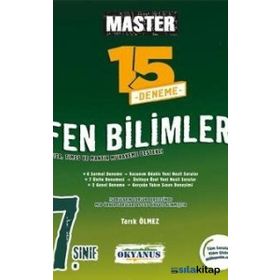 Okyanus Yayınları 7 Sınıf Master Fen Bilimleri 15 Deneme