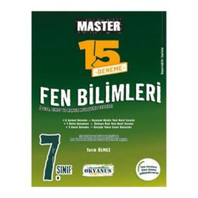 Okyanus Yayınları 7 Sınıf Master Fen Bilimleri 15 Deneme