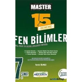 Okyanus Yayınları 7 Sınıf Master Fen Bilimleri 15 Deneme