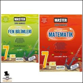 Okyanus Yayınları 7.Sınıf Master Matematik ve Fen Soru Bankası
