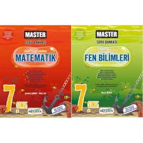 Okyanus Yayınları 7.Sınıf Master Matematik ve Fen Soru Bankası