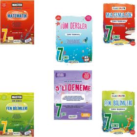 Okyanus Yayınları 7.Sınıf Master Matematik ve Fen Soru Bankası