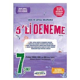 Okyanus Yayınları 7. Sınıf Sözel ve Sayısal 5 Deneme