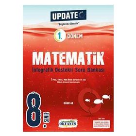 Okyanus Yayınları 8. Sınıf 1. Dönem Matematik Update İnfografik Destekli Soru Bankası