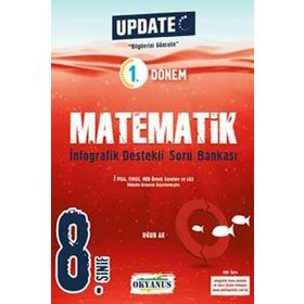 Okyanus Yayınları 8. Sınıf 1. Dönem Matematik Update İnfografik Destekli Soru Bankası