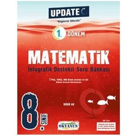 Okyanus Yayınları 8.Sınıf 1.Dönem Update Matematik Soru Bankası