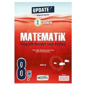 Okyanus Yayınları 8. Sınıf 2. Dönem Matematik Update İnfografik Destekli Soru Bankası